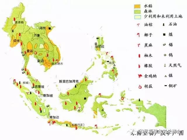 邻国的宝藏:东南亚矿产资源分布(值得收藏)