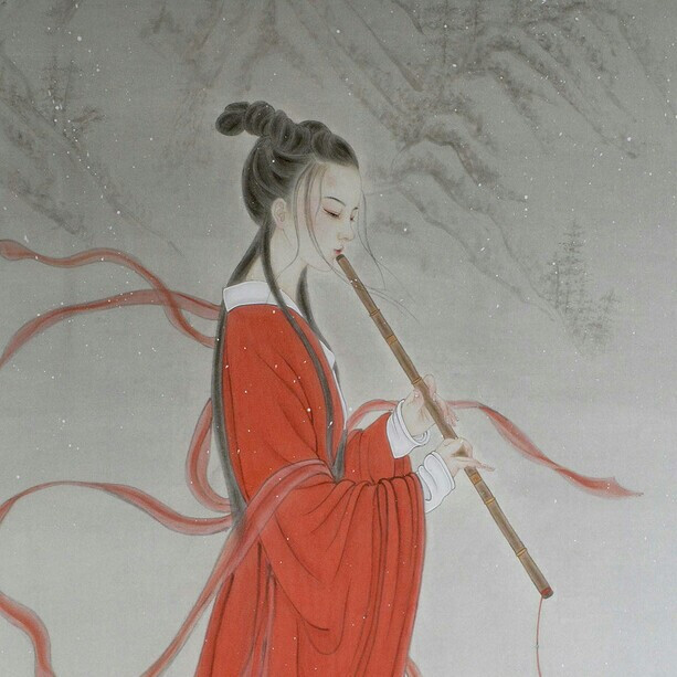 古风女生头像:一曲离殇,笑看人世繁华,回首几度春深