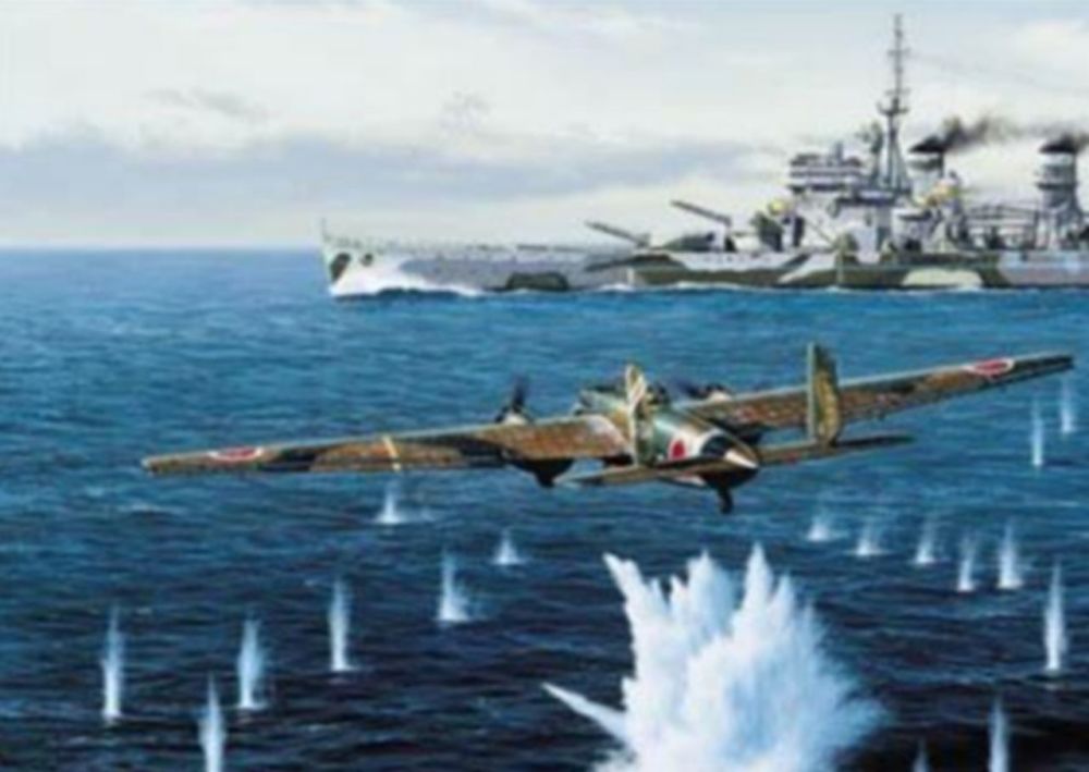 1941年的今天,马来海战英国巨舰被战机击沉:大炮巨舰时代结束了