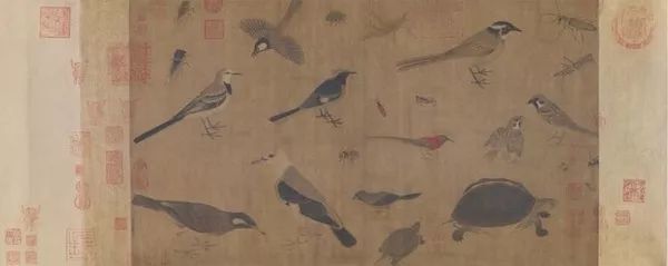 五代西蜀〕黄筌《写生珍禽图》