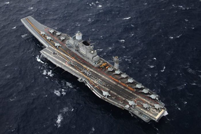 印度海军"维克拉玛蒂亚"号航母
