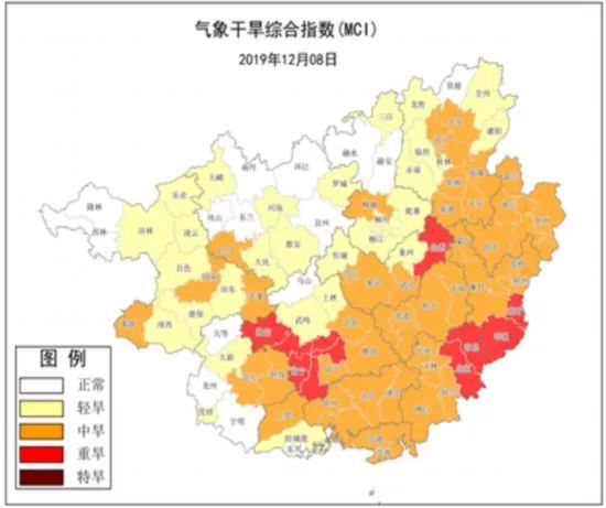 藤县,梧州等6市21县(市,区)出现旱灾 受灾人口超过26万