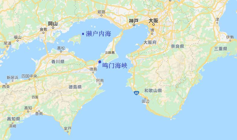 先就濑户内海与鸣门海峡的水情和鱼情来个大致介绍,地理位置上大家也