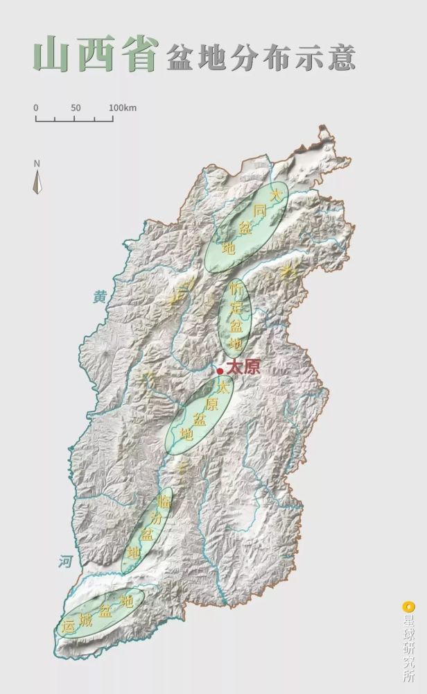 形成了一道天然的"护城河" 这种以山河天险为屏障的地形 让山西获得