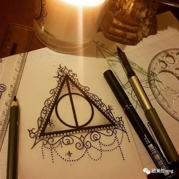 18个"有魔法"的哈利波特风格纹身,实在太有创意了!