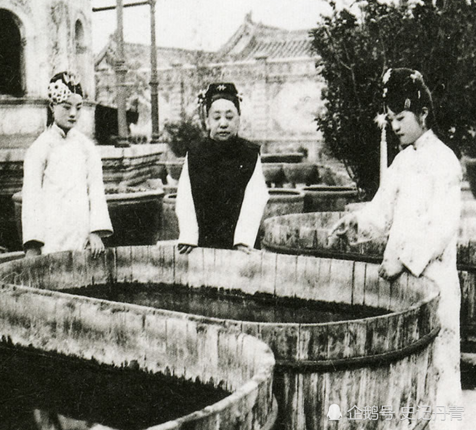 1921年晚清端康太妃的宫廷生活老照片:锦衣玉食,温良如玉!