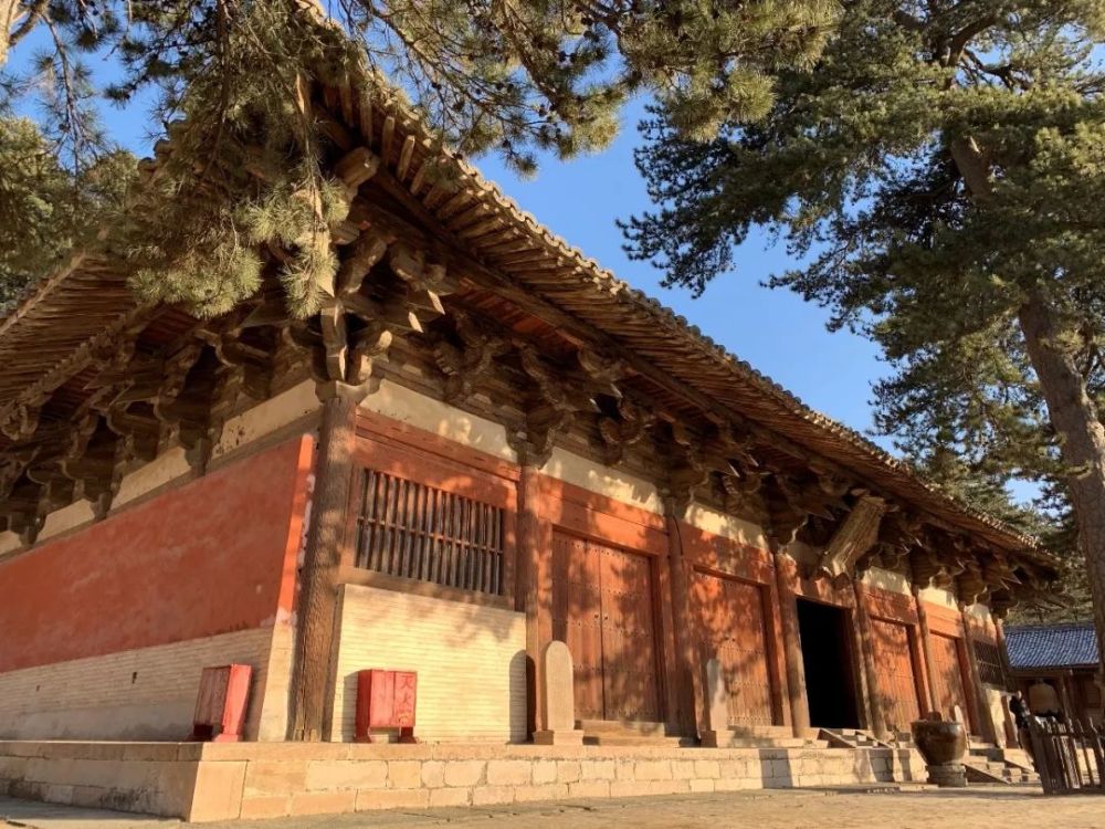 佛光寺大殿全貌(寇杰 摄)