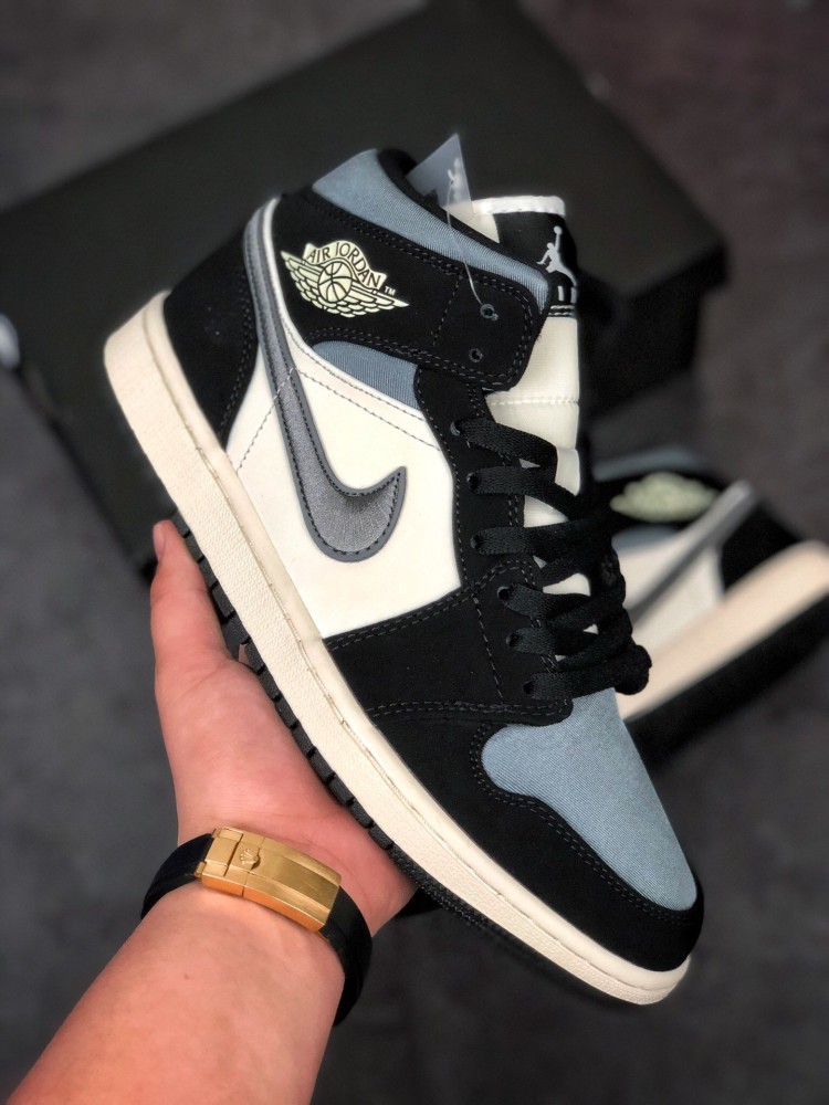 低调配色压轴来袭!air jordan 1 aj1丝绸伯爵开箱测评!
