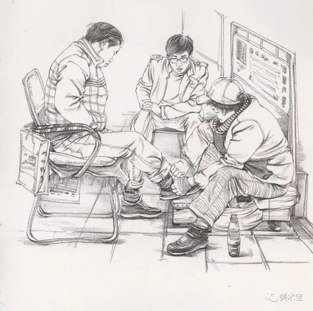 运动,舞蹈,劳作,复杂动态速写范画
