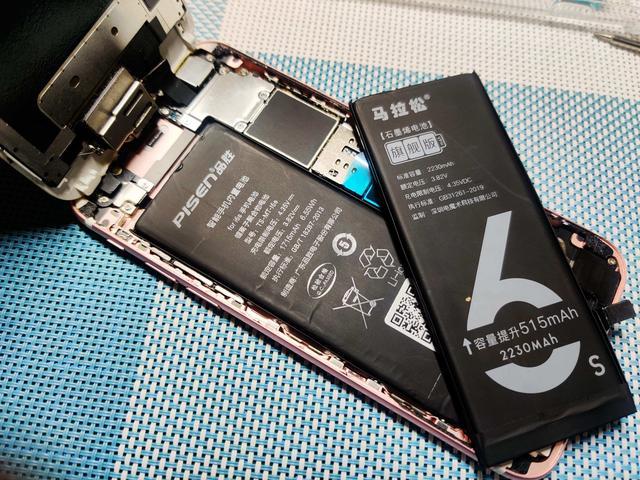 又省了购买新iphone的钱,苹果6s更换一块电池 修修补补再战3年