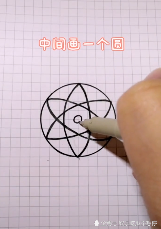 美术生简笔画写轮眼,火影迷拿着板砖等结果,看到成品