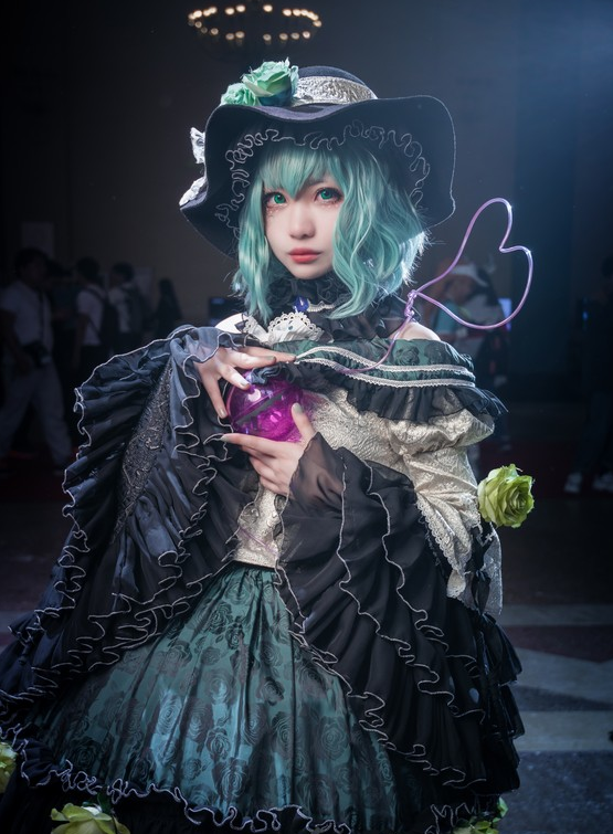 《东方project》古明地恋cosplay,哈德曼的妖怪少女