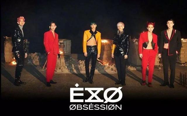 exo最近以6人组正式回归,发行了第六张正规专辑《obsession》,收获了