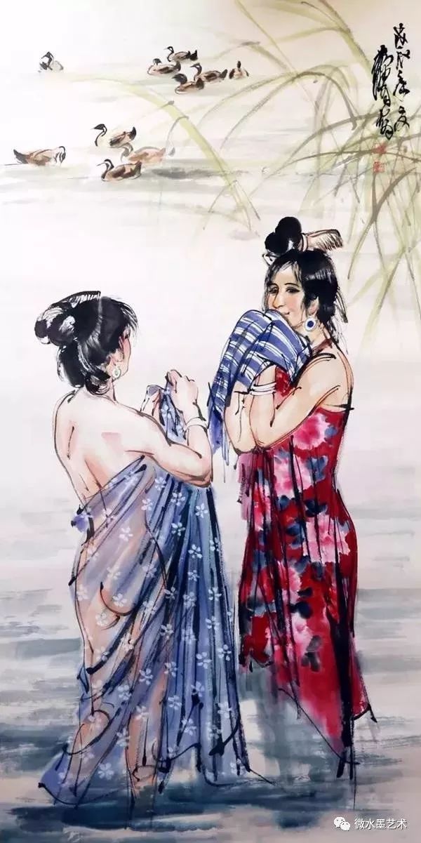 黄胄(1925-1997),20世纪中国最杰出的中国画家之一,擅长人物画与动物