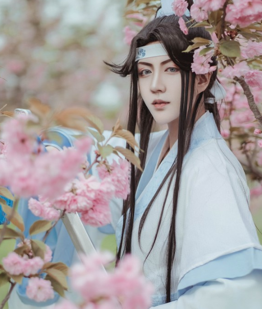 《魔道祖师》蓝思追cos,温润如玉撩力十足