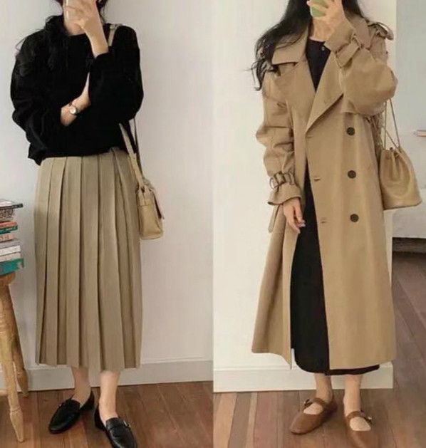 穿风衣的女孩_穿风衣的女孩形象动漫(2)