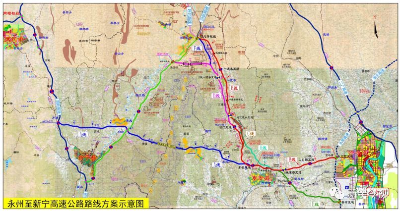 新宁-永州高速公路发生重大变化,将在回龙寺设出