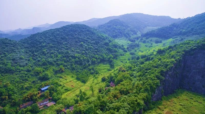 山清水秀城宜居 5a景区的中梁山畅想