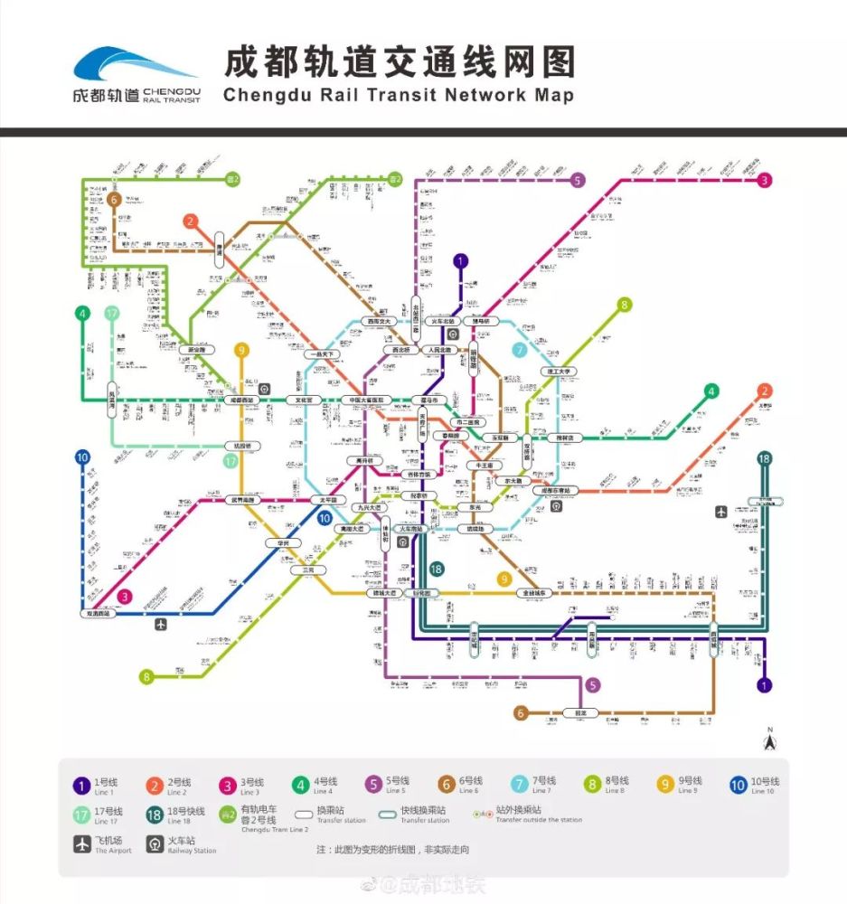 高清版成都地铁规划图出炉,你最关注哪条?