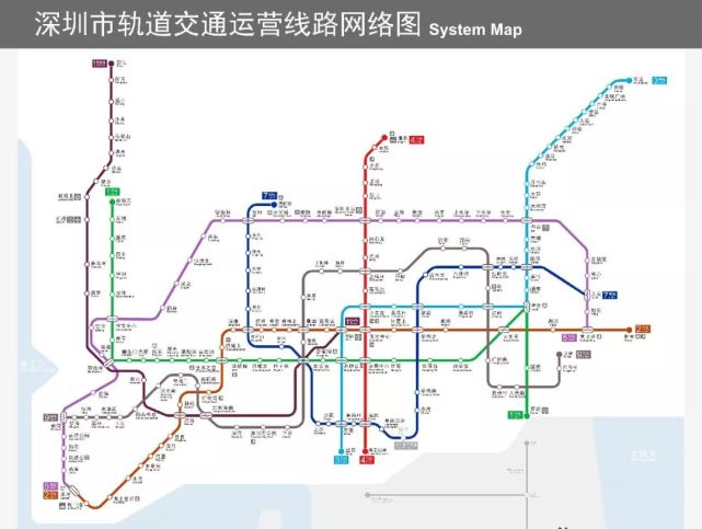 深圳地铁将有六条线开通: 包括 2号线东延, 3号线南延, 4号线北延, 6