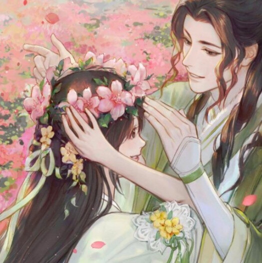 古风情侣头像:人生若只如初见,何事秋风悲画扇,等闲变