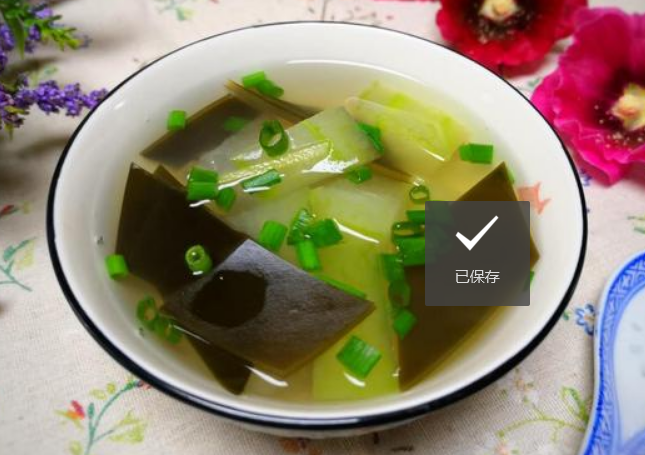 【冬瓜海带汤的制作步骤】