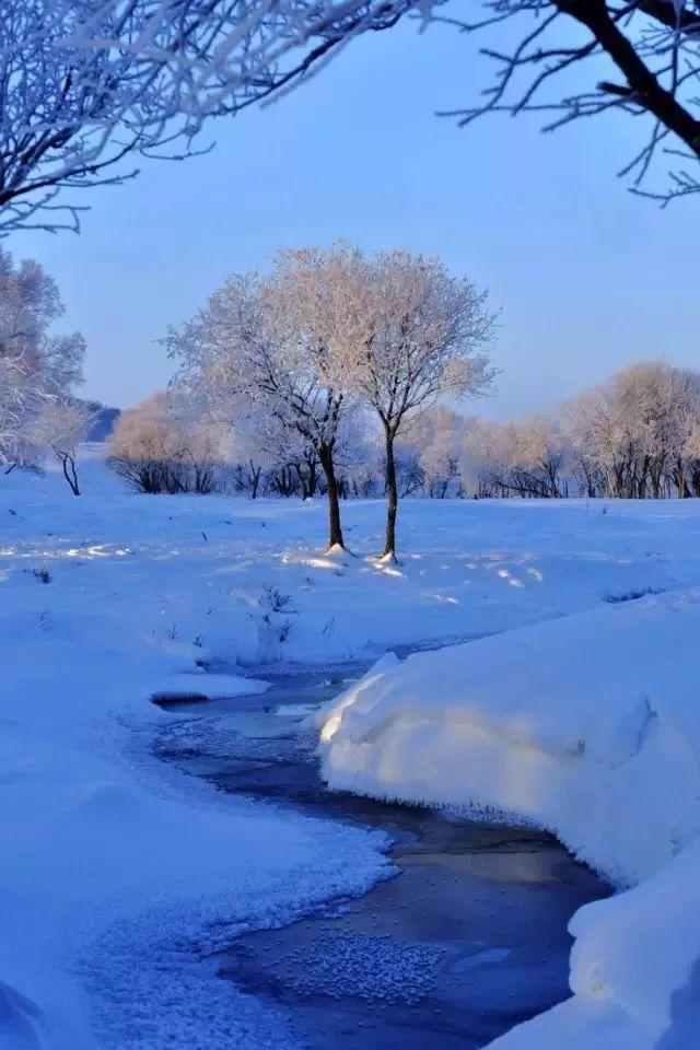 大雪后的坝上草原,才是这个冬天真正的冰雪奇缘