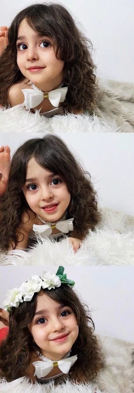 有人觉得大眼睛双眼皮很美    可是在伊朗有个叫做mahdis的小女孩