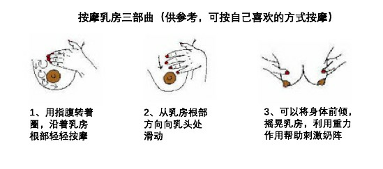 所有挤奶的关键都是为了能有效地刺激出奶阵,因为只有奶阵来了,乳汁