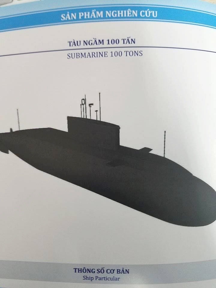 越南公布潜艇自制计划 排水量为100吨 将用于特种作战