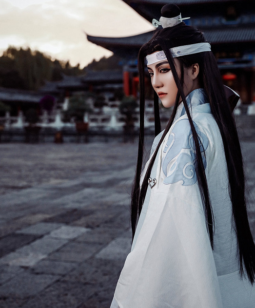 cosplay《魔道祖师》蓝忘机,温润如玉的小哥哥