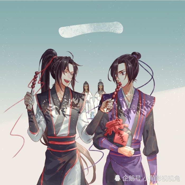 魔道祖师云梦双杰日常顽皮玩了一天还得师姐来盖被子