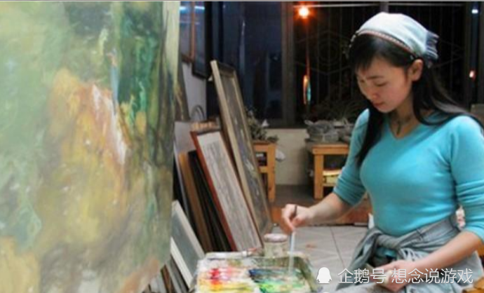 他画女儿人体没画家敢画得这么大胆网友都不好意思看