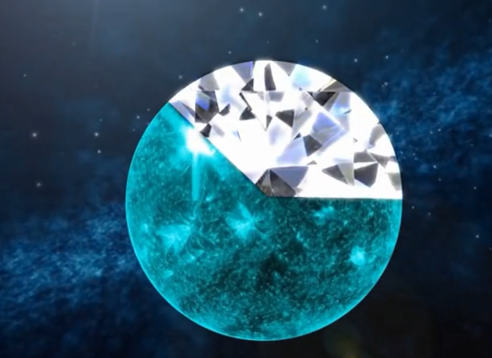 距离我们40光年的钻石行星,巨蟹座55e,拥有着3个地球质量的钻石储量