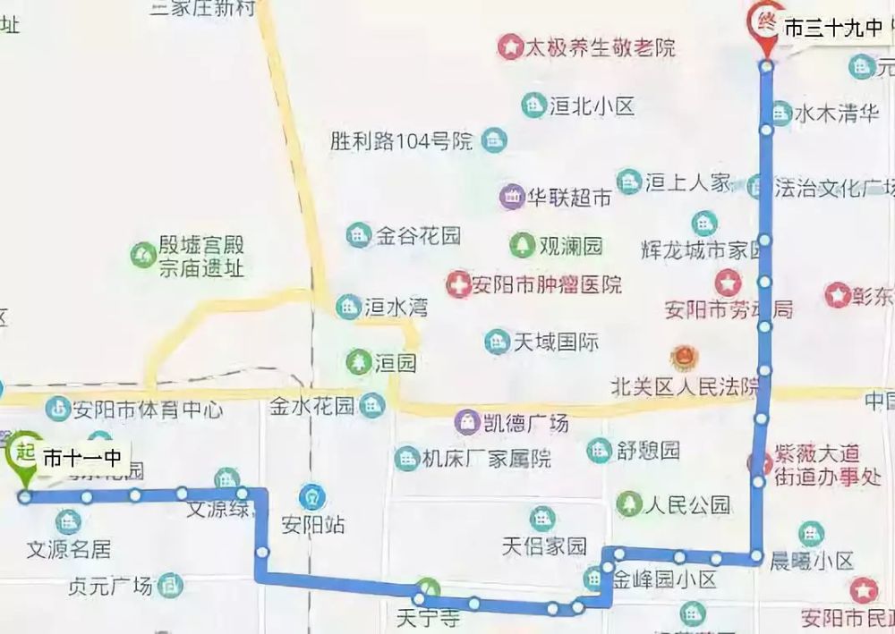 安阳人注意!即日起,22路,25路公交线路有调整!