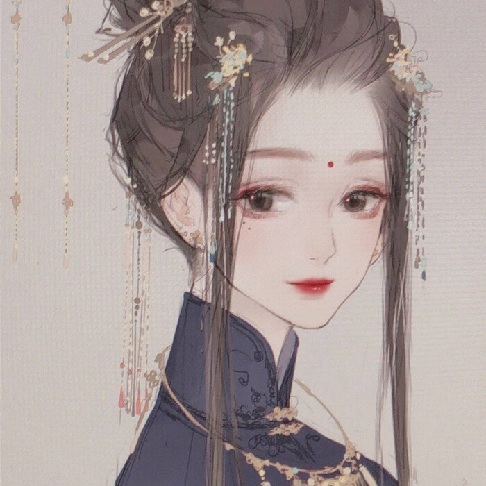 古风系ins女生头像:人生若只如初见,何事秋风悲画扇