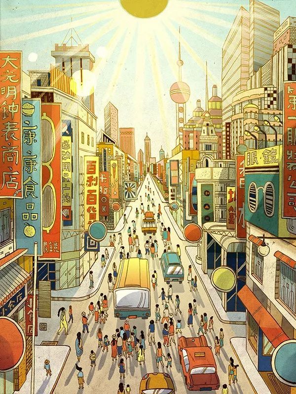 用中国风征服苹果与福布斯排行榜的插画家|倪传婧