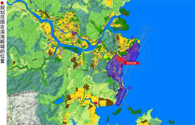 福州新区长乐滨海新城规划回顾