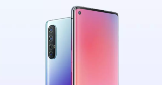 oppo reno3 pro宣传册,机模曝光:90hz曲面屏