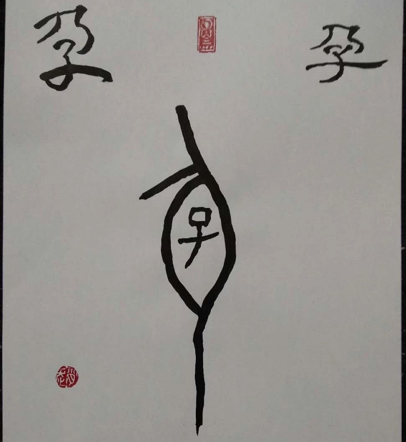 生动形象的甲骨文字,从甲骨文看一个女人的生命历程