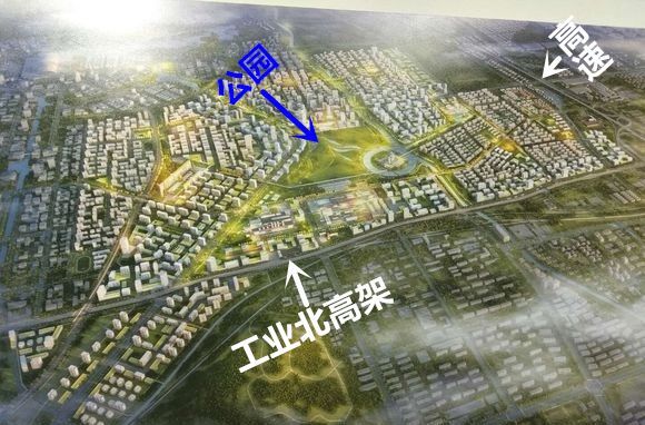 我们之前说过,这里规划建设济钢森林公园(详情点这里),面积是泉城广场