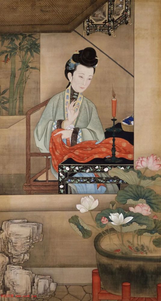古人头发三千丈,不盘不像样