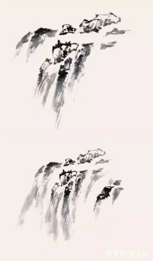 一步一步教你画好山水画中的水