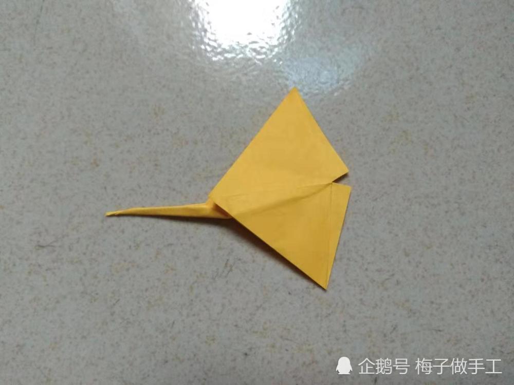 儿童手工折纸:银杏叶子怎么折?折法很简单,成品还可作