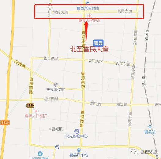 曹县关于城区禁行"三小车辆"的预告!附详细禁行区域地图