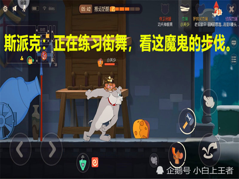 猫和老鼠斯派克原来是拳击手剑客杰瑞弃剑从文