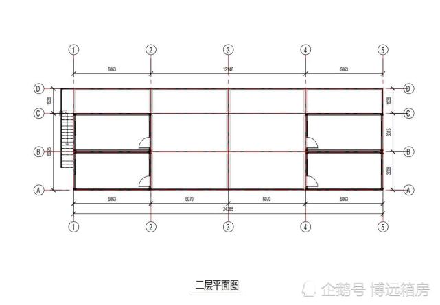 集装箱3×6房屋设计图