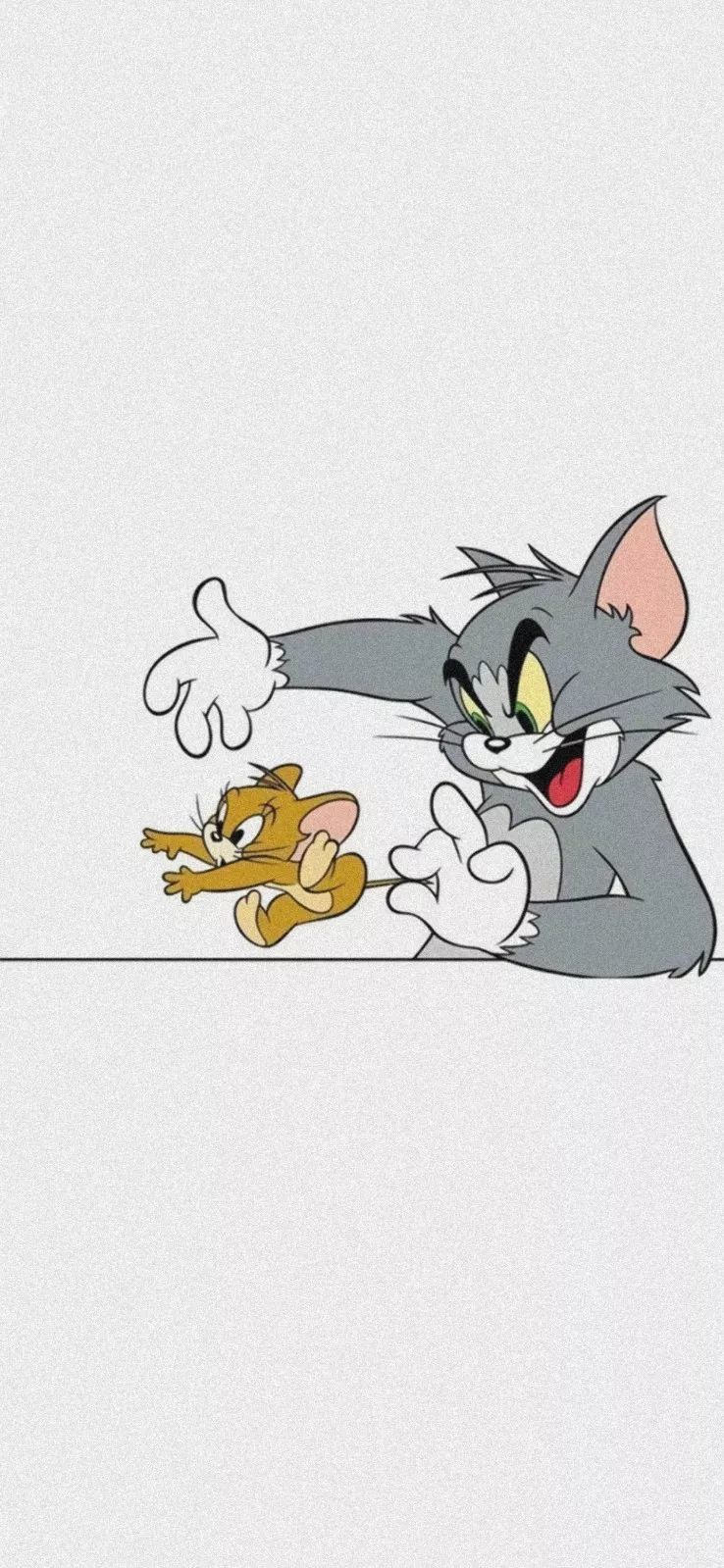 猫和老鼠全面屏壁纸