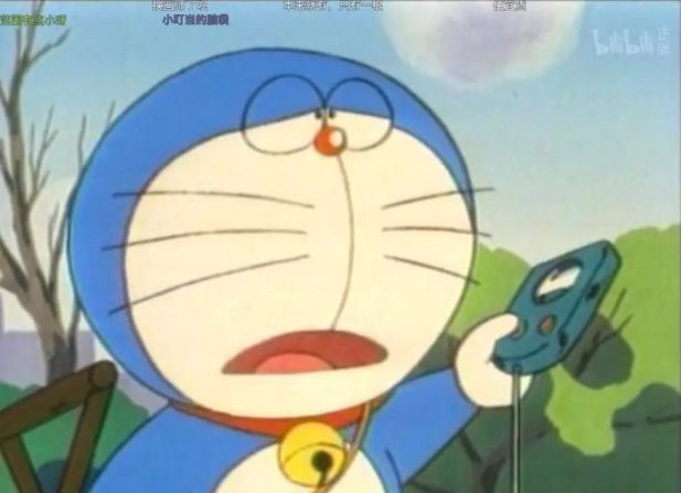 磕了!哆啦a梦其实有手指,只有跟大雄猜拳才出石头.