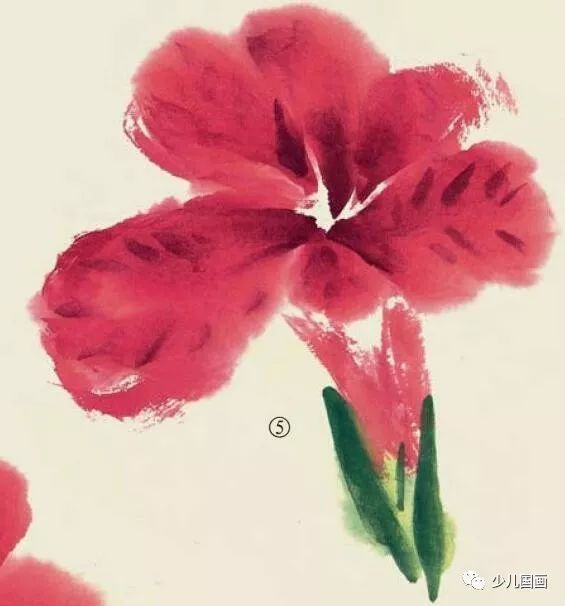 国画入门训练新编 杂花 写意花鸟篇:美人蕉画法
